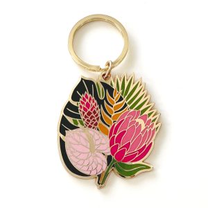 Tropical Bouquet Keychain