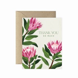 Protea Thank you Card