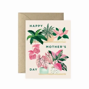Plant Shelf Mother's Day Card