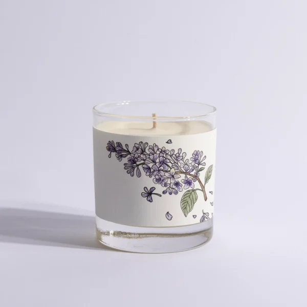 Lilac Candle 2 Lilac Candle 2